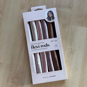 Kitsch Satin Curling Rods in Rosewood